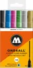 MOLOTOW METALLIC-SET Acrylstifte farbsortiert 2,0 mm, 6 St. Produktbild-Vorschau 1