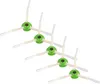 A set of five replacement side brushes for an iRobot Roomba vacuum cleaner, arranged diagonally on a white background. Produktbild-Vorschau