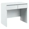 A white desk with two drawers against a white background. Náhľad obrázku produktu