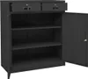 vidaXL Kancelářská skříň antracit 90x40x102 cm Ocel Náhled obrázku produktu 5
