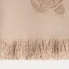 HOMLA MAREA Strandtuch beige mit Schildkrötenstickerei Produktbild-Vorschau 4