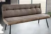 riess-ambiente Moderne Sitzbank BIG GEORGE 160cm taupe Produktbild-Vorschau 3