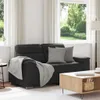 vidaXL Canapé 2 places noir 160x81x84 cm Simili cuir Voir les images du produit 2