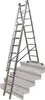 KRAUSE CORDA drabina aluminiowa wielofunkcyjna na SCHODY Podgląd zdjęcia produktu 7