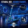 ALVIX Kinder Scooter mit LED-Leuchträdern, Produktbild-Vorschau 4