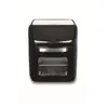 A black digital air fryer is shown against a white background. Produktbild-Vorschau