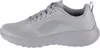 A side view of a grey Skechers Bobs Sport Squad Chaos women's training shoe. Voir les images du produit