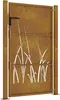 vidaXL Záhradná brána 100x125 cm Corten oceľový trávový Náhľad obrázku produktu 5