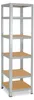 shelfplaza HOME 230x45x45 cm scaffale pesante in zincato Anteprima dell’immagine prodotto 1
