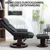 Fauteuil relax HOMCOM avec repose-pieds, fauteuil TV Voir les images du produit 6