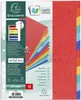 EXACOMPTA Karton-Register DIN A4+ 12-teilig Produktbild-Vorschau 1