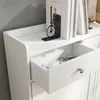 Benne à chaussures Vicco Vitto Blanc 100x99.5cm avec 3 Voir les images du produit 4