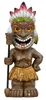 Hawaii Tiki Figur mit Solarlicht - Exotische Gartenfigur Produktbild-Vorschau 1
