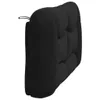 The Living Store Kopfteil-Kissen Schwarz 140 cm Stoff Produktbild-Vorschau 7