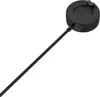 A black smartwatch charging cable with a round base is shown against a white background. Anteprima dell’immagine prodotto