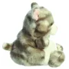 Aurora Palm Pals Silver Kitty Cat Grau 13cm Produktbild-Vorschau 3