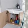 Set mobile lavabo angolare KODA + mobiletto specchio Anteprima dell’immagine prodotto 4