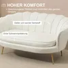 HOMCOM 2 Sitzer Sofa, Couch, gepolsterter Polstersofa, Produktbild-Vorschau 5