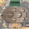 Couchbar Snackbox in grau mit 4 Glasschalen - Sofabar für Produktbild-Vorschau 7