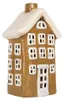 Clayre & Eef Portacandele House 12x8x19 cm in Vetroceramica Anteprima dell’immagine prodotto 2