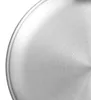 Rundes Edelstahl-Tablett 30 cm, silberfarben, Obstschale Voir les images du produit