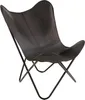 Lesli Living Butterfly-Sessel Buffalo 75x75x87 cm Schwarz Podgląd zdjęcia produktu 1