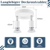 ZMH faretto da soffitto LED lampada da cucina GU10 - Anteprima dell’immagine prodotto 4