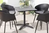 riess-ambiente Outdoor Bistrotisch DESIGNO 70cm schwarz Produktbild-Vorschau 4