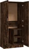 vidaXL Šatní skříň Smoked Oak 82,5x51,5x180 cm výrobek ze Náhled obrázku produktu 7