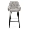 NEW HOME Barhocker SIENA gepolsterter für Wohnzimmer Produktbild-Vorschau 2