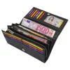 Vintage Damen Portemonnaie Groß Geldbörse aus Echtleder - Produktbild-Vorschau 3