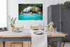 MuchoWow® Poster Wasser - Wasserfall - Bäume 120x80 cm - Produktbild-Vorschau 3