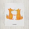Mr. & Mrs. Panda Plaid Füchse Liebe - Weiß - Geschenk, Produktbild-Vorschau 5