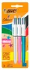 Bic - Biro a 4 colori Colours Shine, media, colori Anteprima dell’immagine prodotto 7