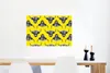 MuchoWow® Poster Schottisches Hochlandrind - Muster - Gelb Produktbild-Vorschau 5
