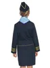 A child wearing a stewardess costume, shown from the back. Produktbild-Vorschau