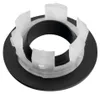 Sapho Metall-Überlaufabdeckung, 30 mm, Schwarz Produktbild-Vorschau 3
