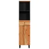 "im Angebot" Badschrank 38x33x160 cm Massivholz Akazie - Produktbild-Vorschau 4