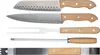 BBQ Set / mit Holzbrett, Messern, Grillzange, Fleischgabel, Produktbild-Vorschau 3