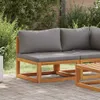 Outdoor seating area with a modular sofa and coffee table. Anteprima dell’immagine prodotto