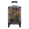 MuchoWow® Koffer Handgepäck Trolley Rollkoffer Kleine Produktbild-Vorschau 1