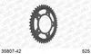 AFAM Kettenrad 35807-42 Hinten Stahl Produktbild-Vorschau 2