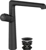 Miscelatore verticale di design per lavabo con bocca a L Anteprima dell’immagine prodotto 2