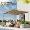 Ersatzdach für 3 x 3 m Pergola, einziehbar, mit Produktbild-Vorschau 5