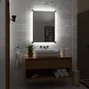 Badspiegel mit LED Beleuchtung und Touch-Schalter - Riga - Produktbild-Vorschau 3