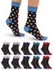 OCERA 10 Paar Damen Socken mit buntem Pünktchen-Muster - Produktbild-Vorschau 5