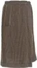 Rento Taillenhandtuch Kenno 70x145 cm schwarz/beige Produktbild-Vorschau 1