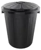 Poubelle Keeeper Supermax avec couvercle 50 litres gris Voir les images du produit 1
