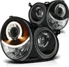 Scheinwerfer Angel Eyes passend für VW Polo 9N Bj. 01-05 Produktbild-Vorschau 1