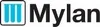 The Mylan logo with test tubes and the word Mylan. Anteprima dell’immagine prodotto